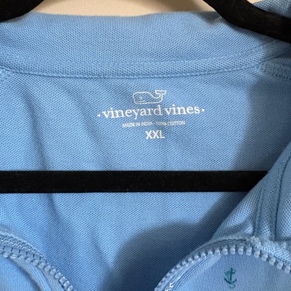Vineyard Vines Sky Blue Zip-Up - Picture 3 of 3